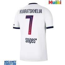 Paris Saint-Germain Khvicha Kvaratskhelia #7 Gostujuci Dres 2026-27 Kratak Rukav